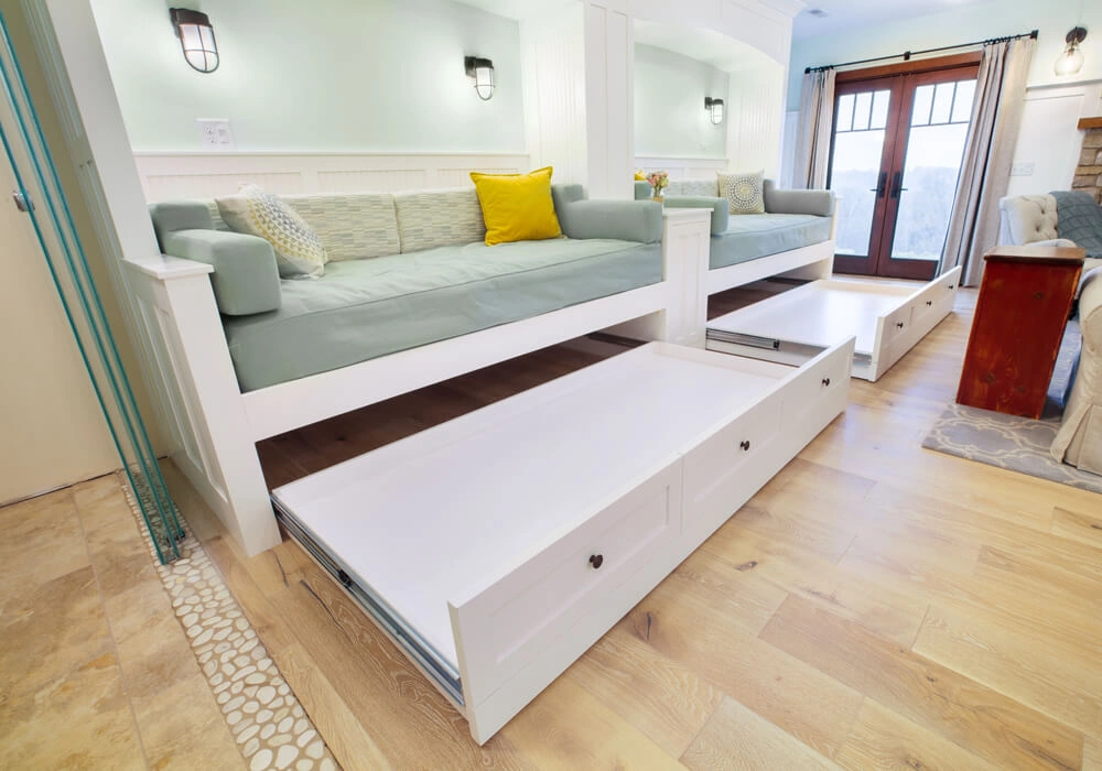 packers-themed-basement-20 - After – Day beds with trundle bases