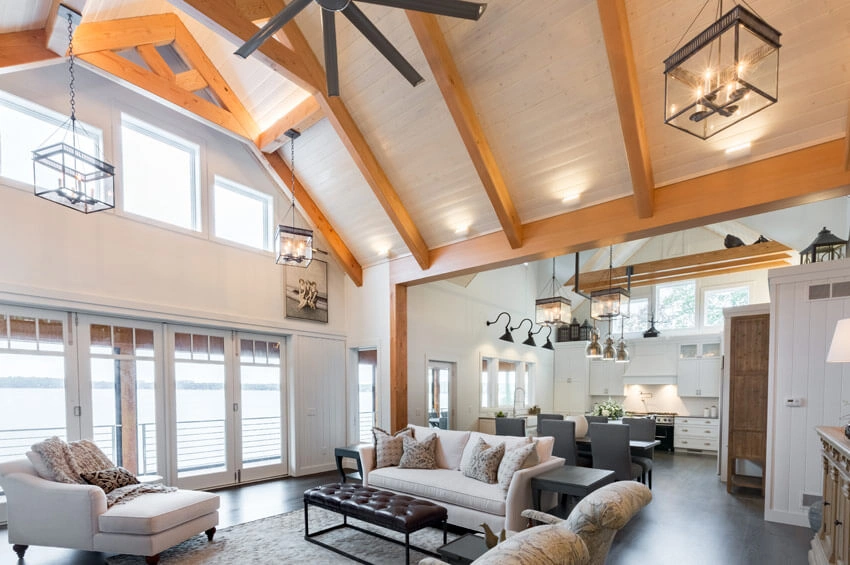 wisconsin-luxury-home-37 - Great Room and Kitchen