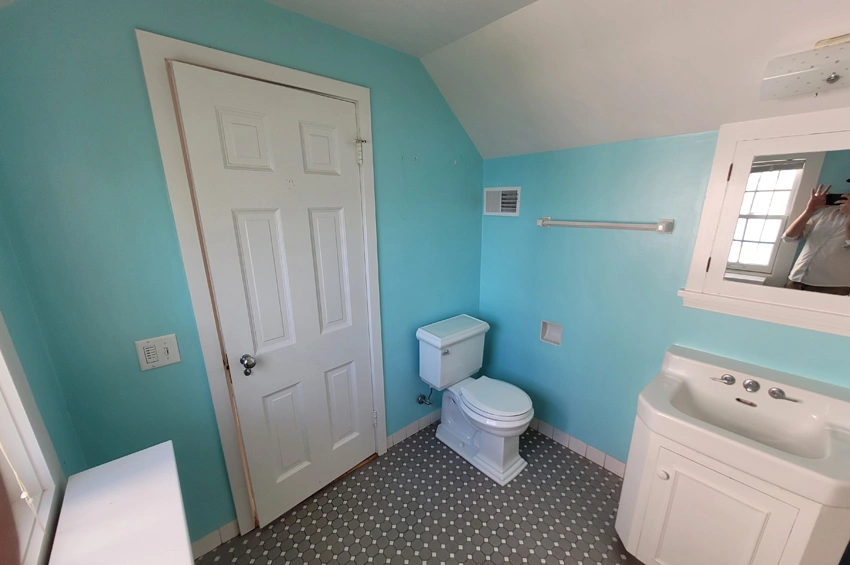 bathroom-remodel - Before – Small Vanity