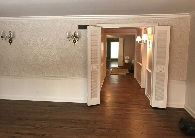 madison-home-design20 - Before – Dining into hallway and living room