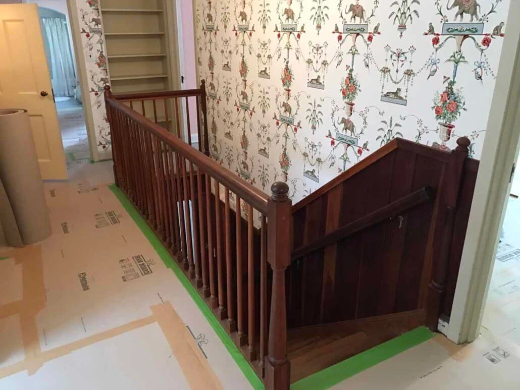 madison-home-renovation18 - Before – Two doorways into bedroom
