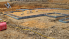 footings poured