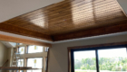 wood ceiling detail