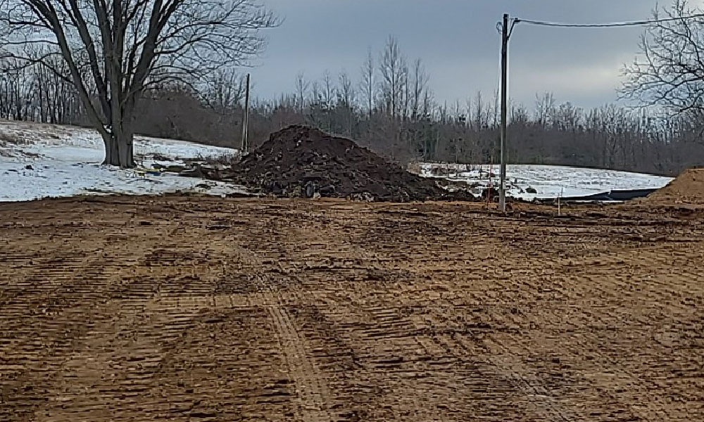 site prep