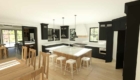 rendering of modern farmhouse kitchen