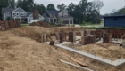 concrete footings for a new home