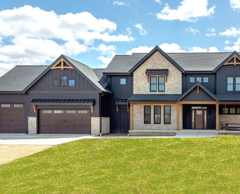Traditional Style Home with Modern Elements