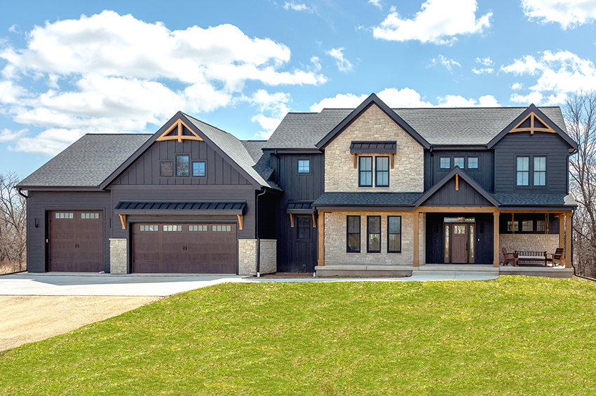 Traditional Style Home with Modern Elements