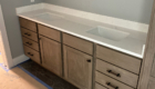 vanity with countertop