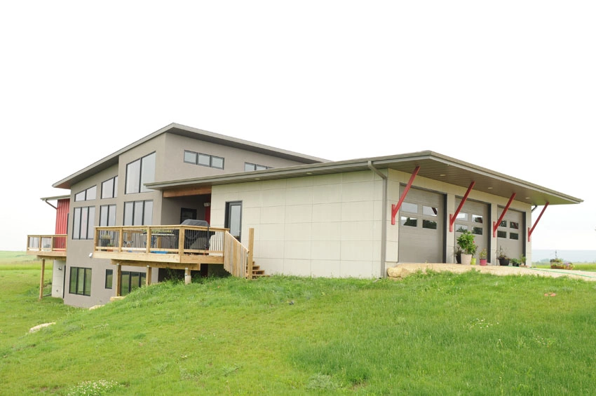 industrial-style-home-1 - Before – Back view