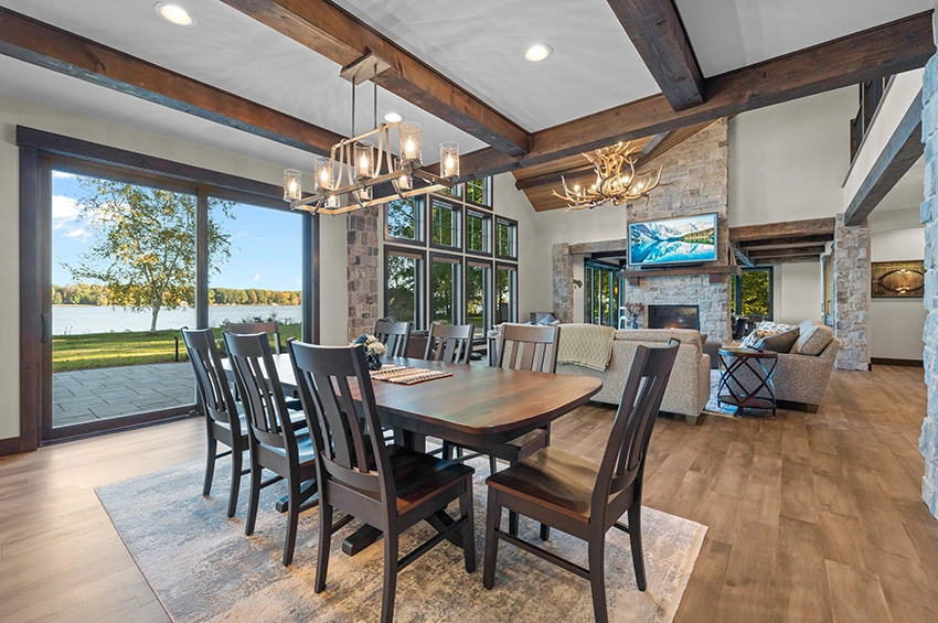 Natural-Home-with-Timber-27 - Timber Accent Beams