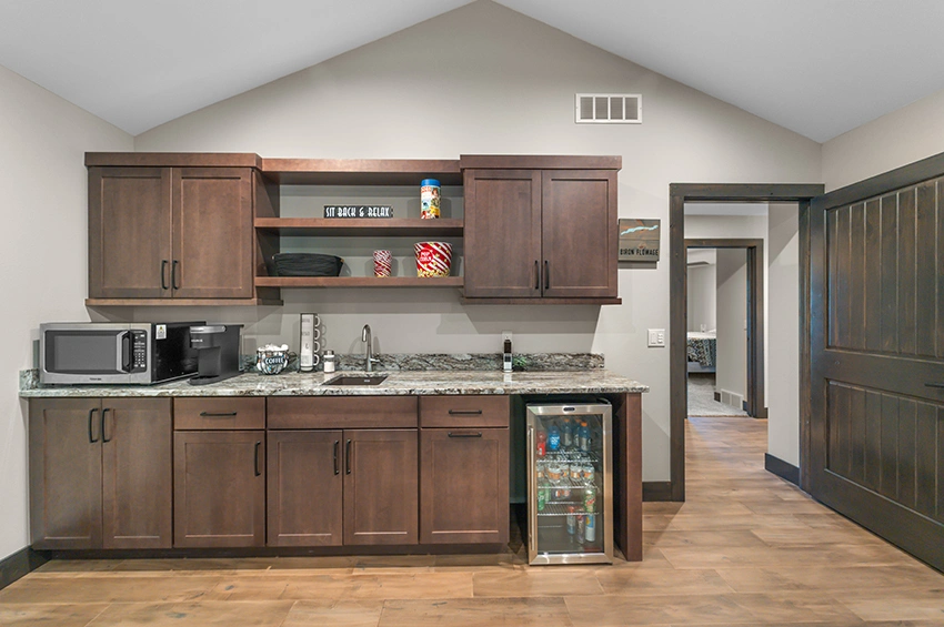 Natural-Home-with-Timber-53 - Bonus Room Wet Bar