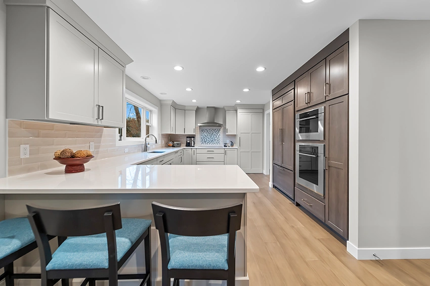 remodel-22-1 - After – Bright kitchen with hardwood flooring in Coffee Cream
