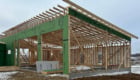 modern home framing