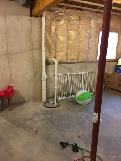 Bathroom-Remodel-Before - Before – Plumbing for future bathroom