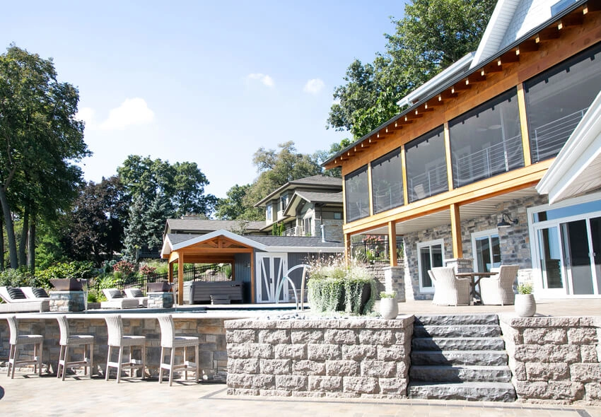 lake-homes - Back View