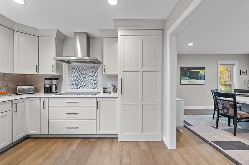 remodel-19 - After – Kitchen with hidden pantry
