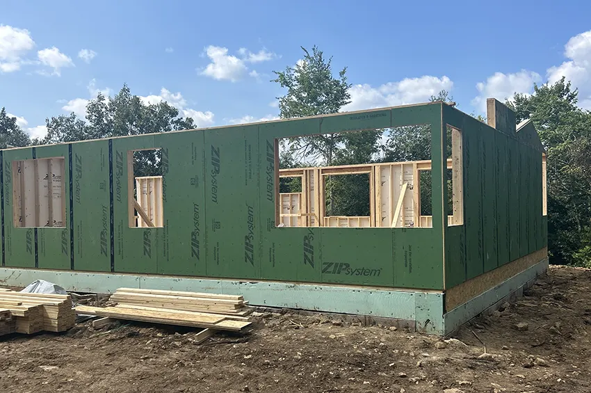 framing a new home