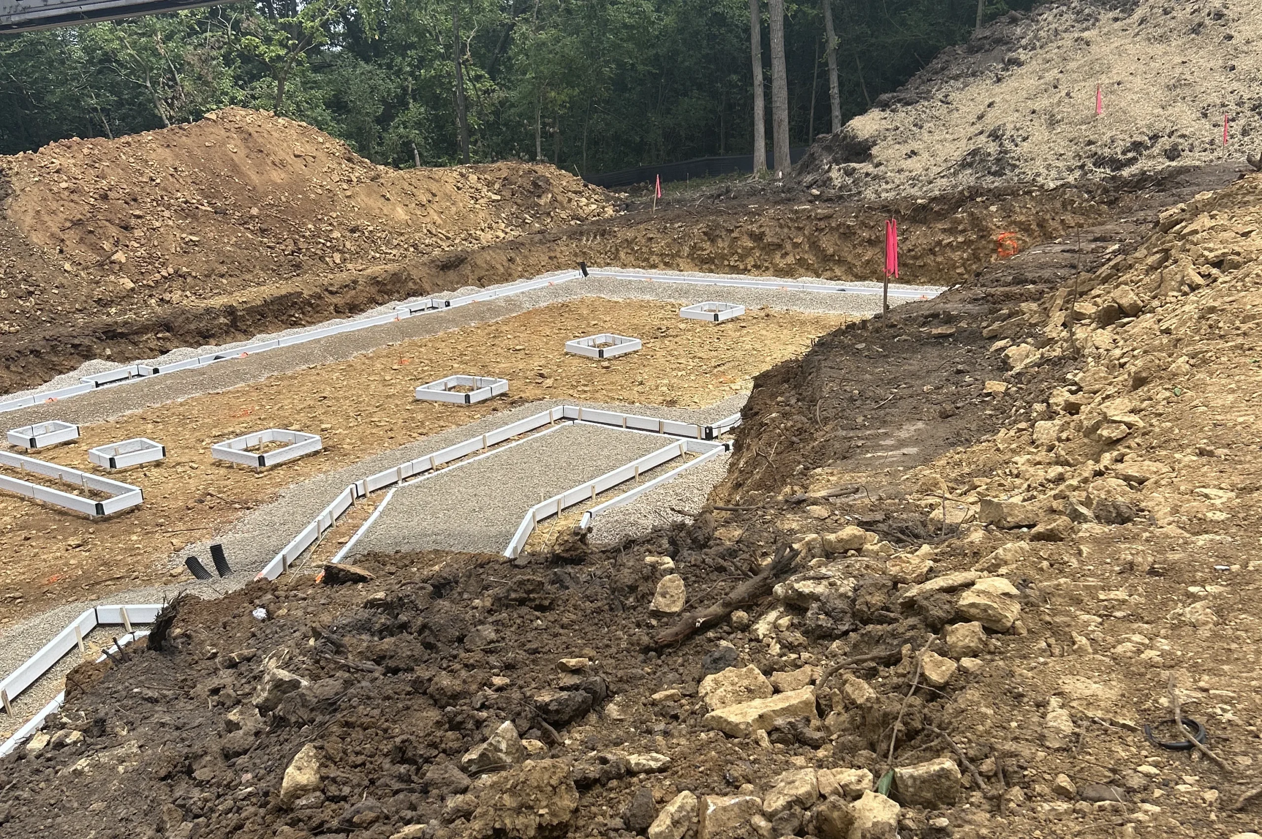footings for a new home