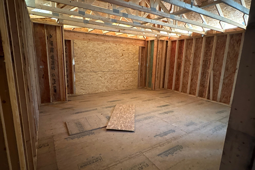 Framing a multi-level addition