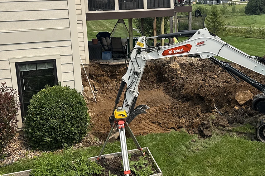 excavation for addition